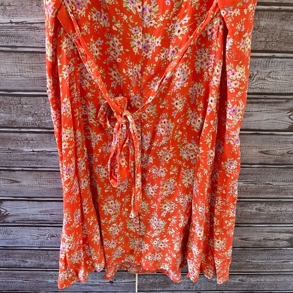 American Eagle Floral Print Dress Size M - Picture 5 of 10